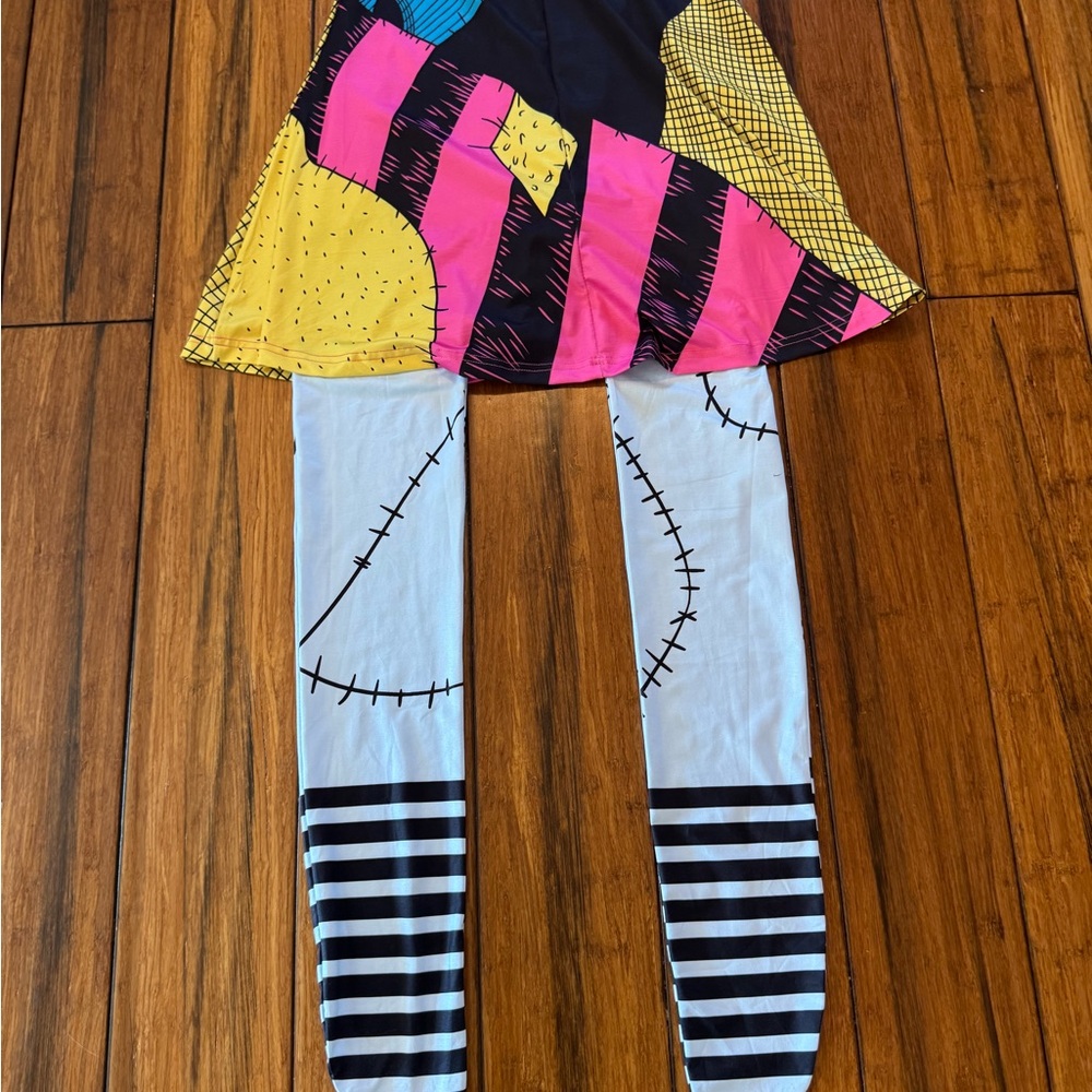 Nightmare Before Christmas Sally Girls’s Costume Size 150 or 12 Spirit - Picture 10 of 10